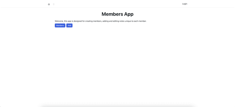 Members App
