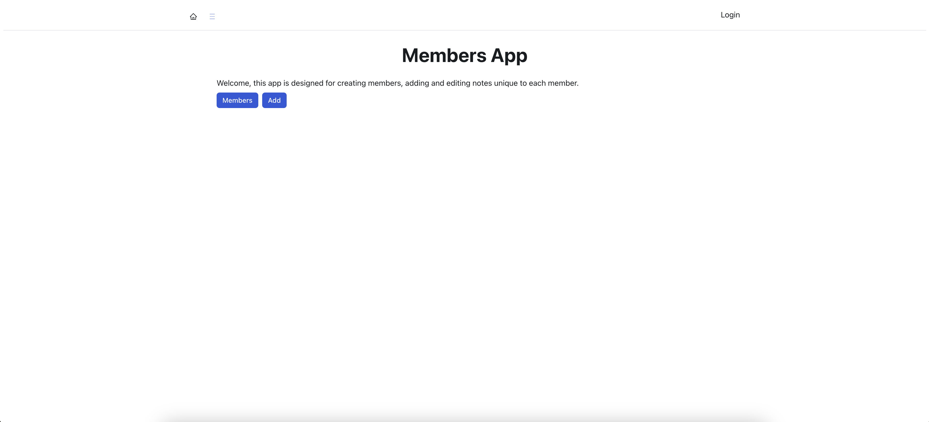 Members App